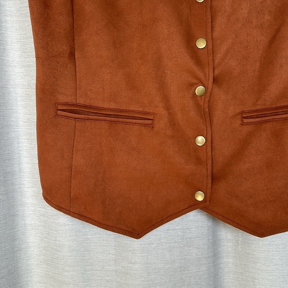 CHERRY CLOTH SWAID VEST SIZE(L) - Picture 2 of 8